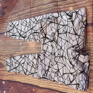 Koral black white leggings size XS